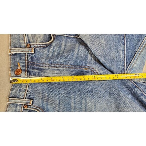 Revice Womens 27‎ Venus Crop Stargazer Star Butt Jeans - Picture 11 of 14